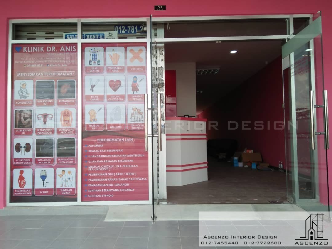 Klinik Dr Anis Ascenzo Interior Design